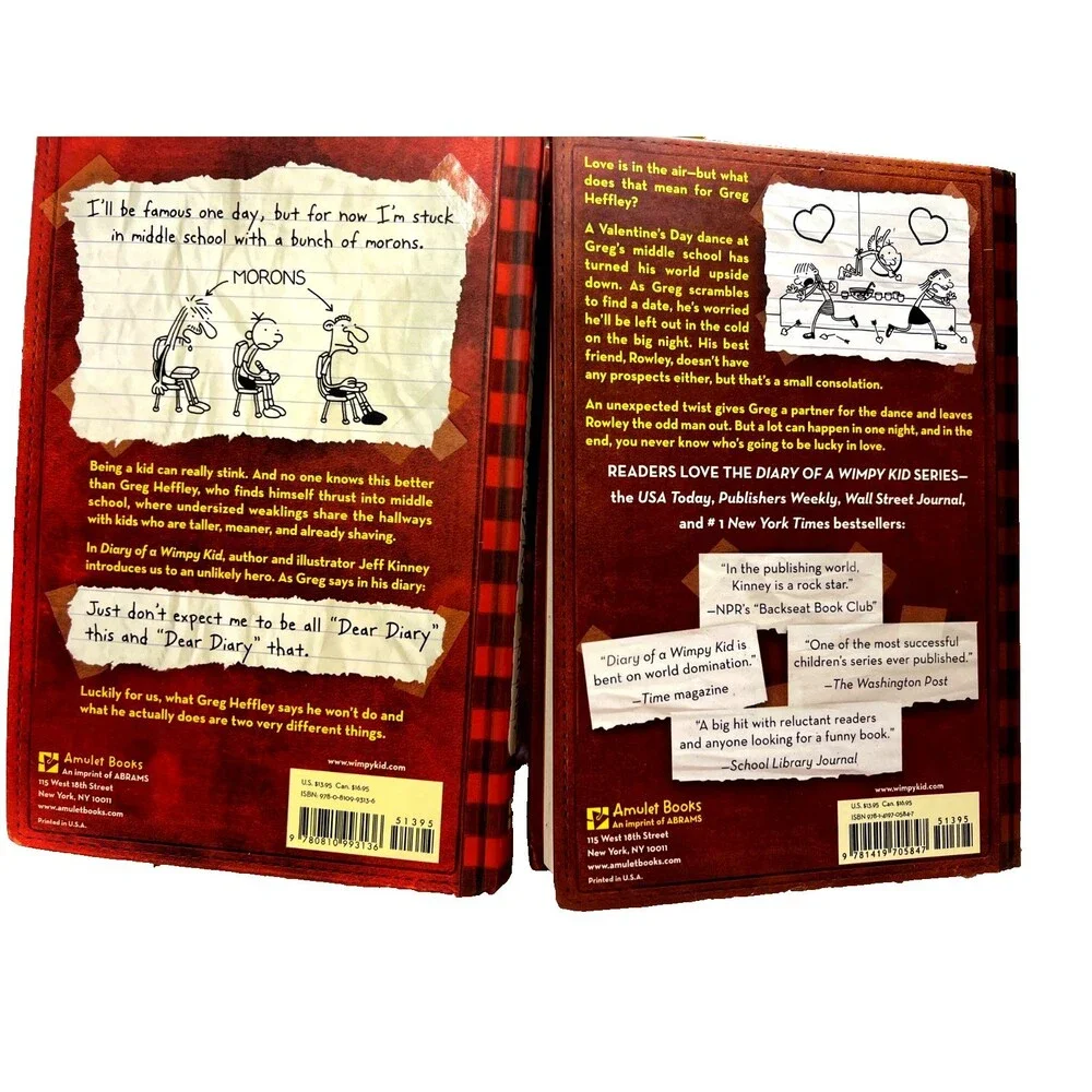 Diary of a Wimpy Kid (2 books) by Jeff Kinney